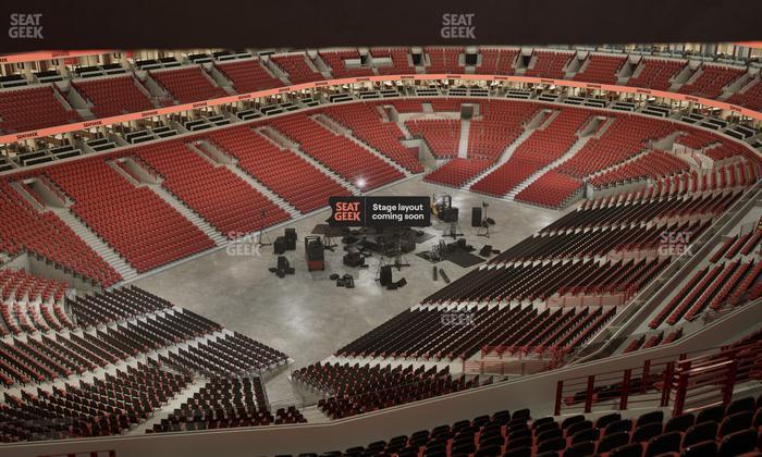 United Center - Section 322 Seat View