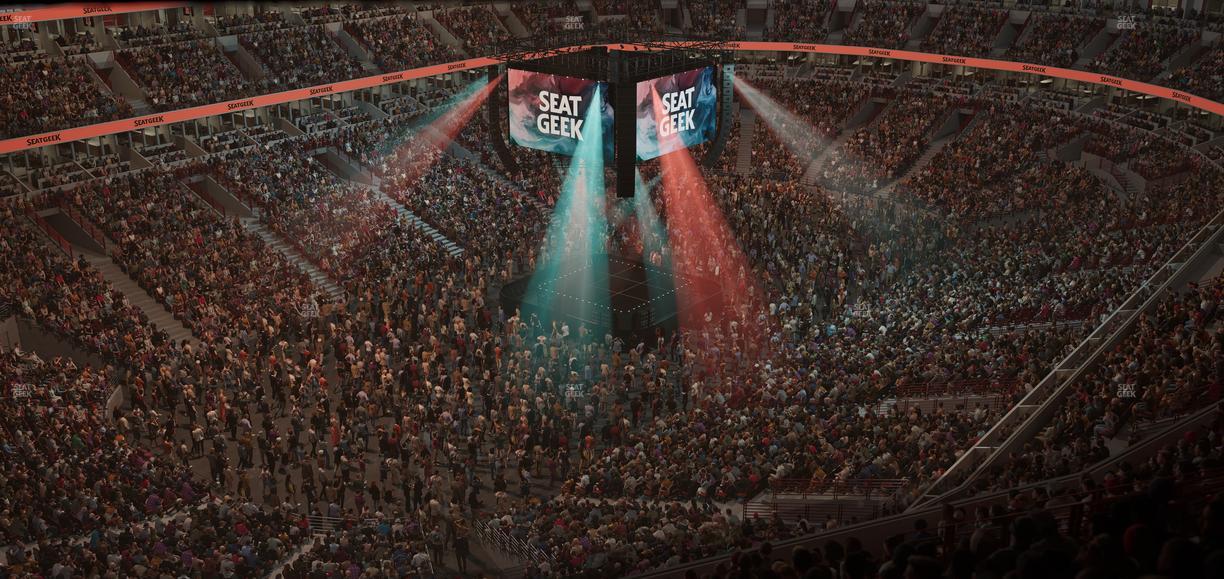 United Center - Section 322 Seat View