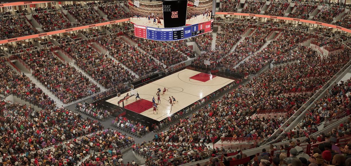 United Center - Section 322 Seat View