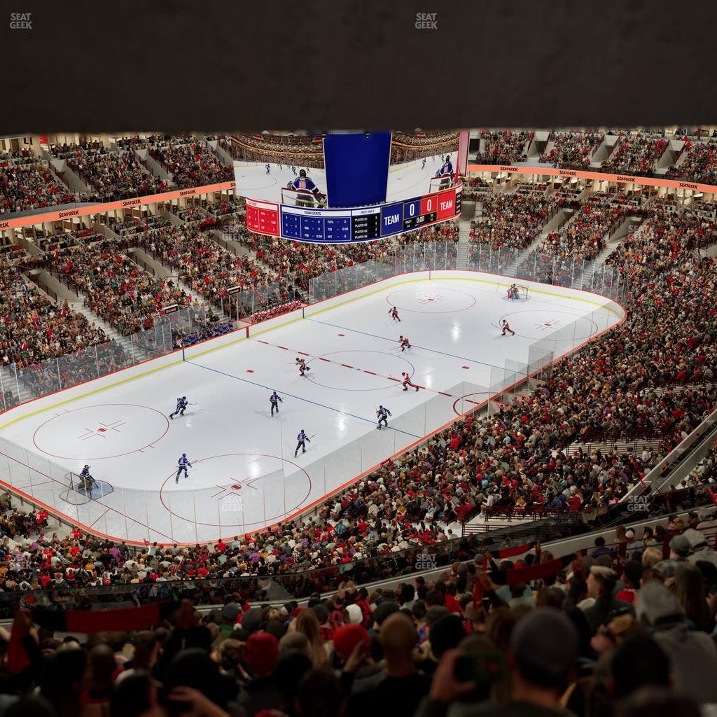 United Center - Section 322 Seat View