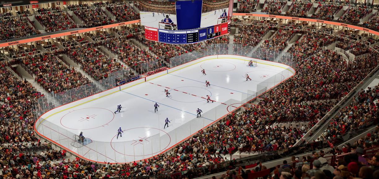 United Center - Section 322 Seat View