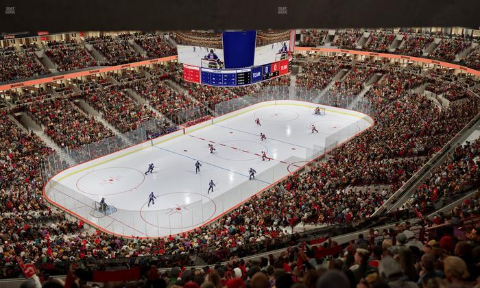 United Center - Section 322 Seat View