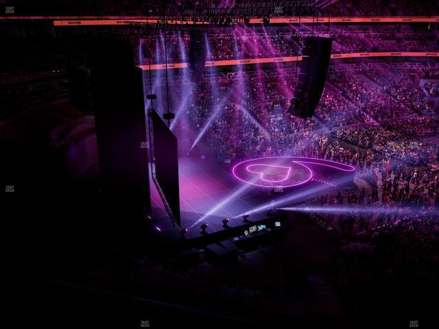 United Center - Section 322 Seat View
