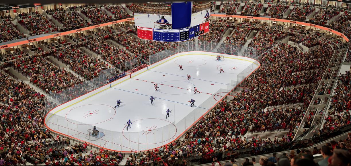 United Center - Section 323 Seat View