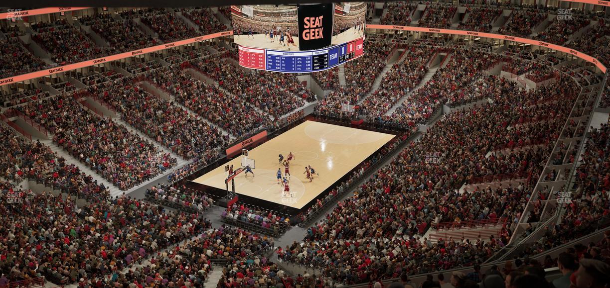 United Center - Section 323 Seat View