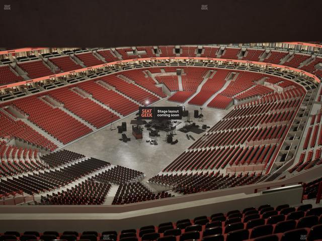 United Center - Section 323 Seat View United Center - Section 323 Seat View