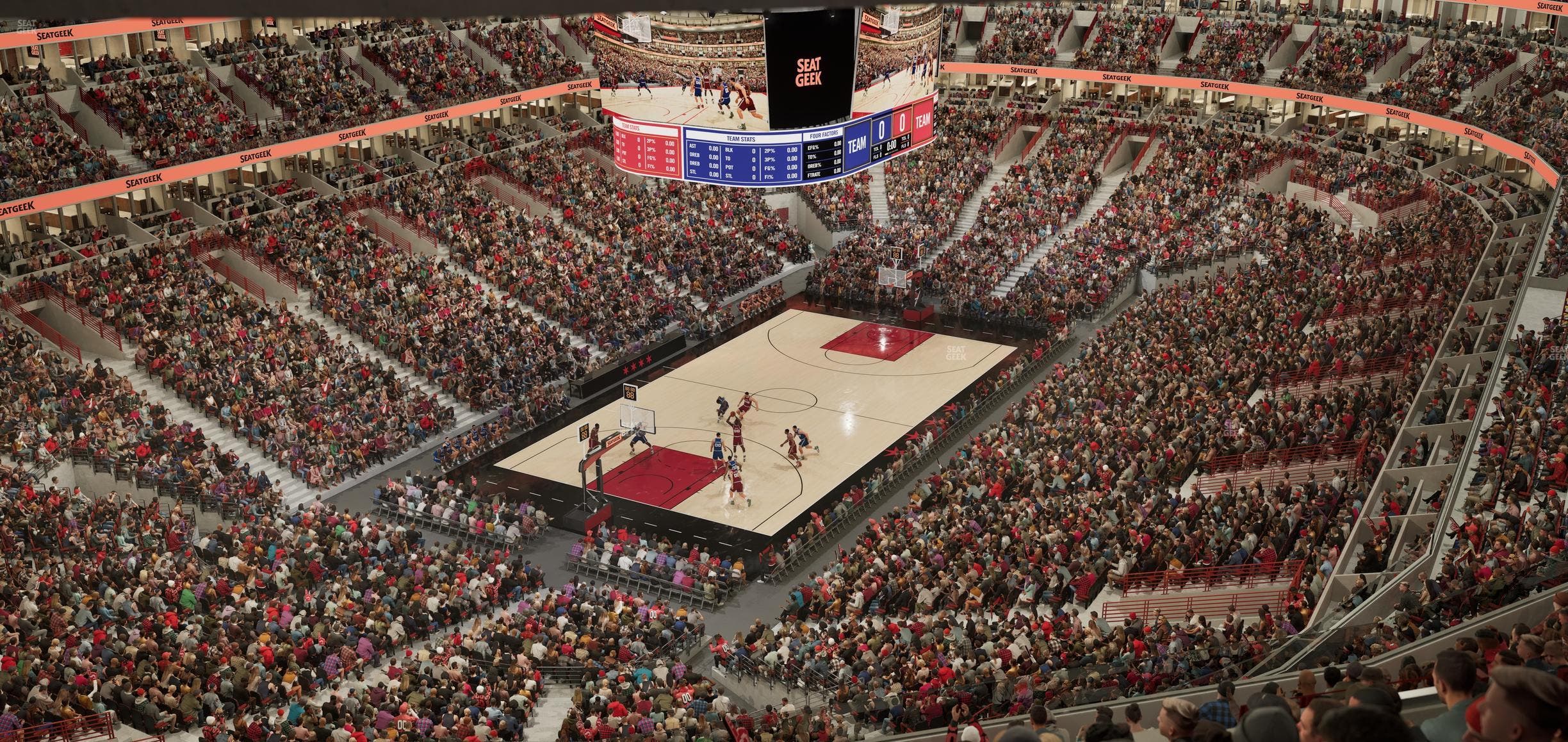 United Center - Section 323 Seat View