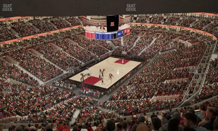 United Center - Section 323 Seat View