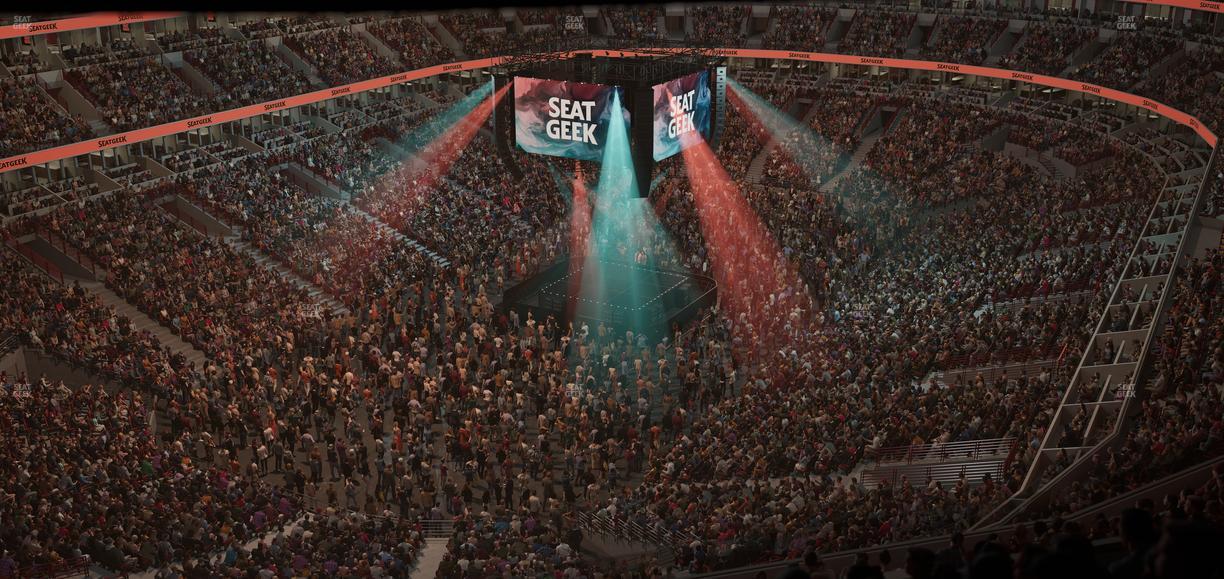 United Center - Section 323 Seat View