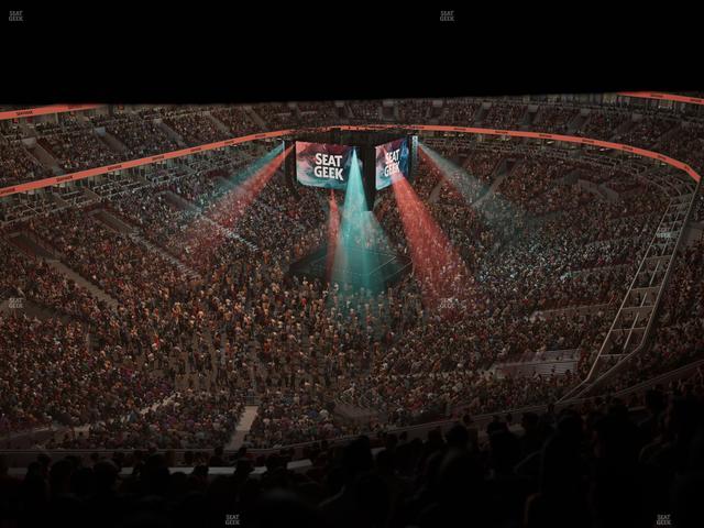 United Center - Section 323 Seat View