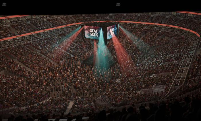 United Center - Section 323 Seat View