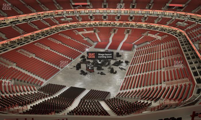 United Center - Section 324 A Seat View