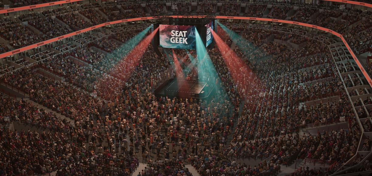 United Center - Section 324 A Seat View