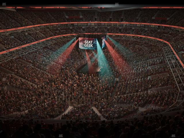 United Center - Section 324 A Seat View