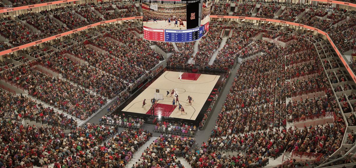 United Center - Section 324 A Seat View
