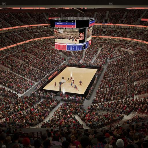 United Center - Section 324 A Seat View