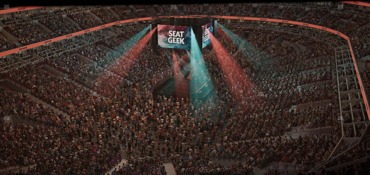 United Center - Section 324 Seat View