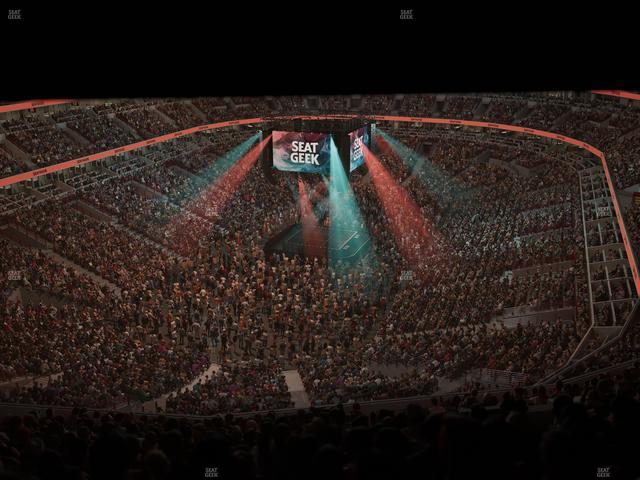 United Center - Section 324 Seat View