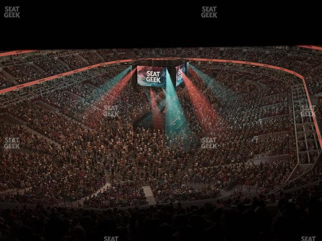 United Center - Section 324 Seat View United Center - Section 324 Seat View