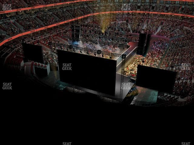 United Center - Section 324 Seat View