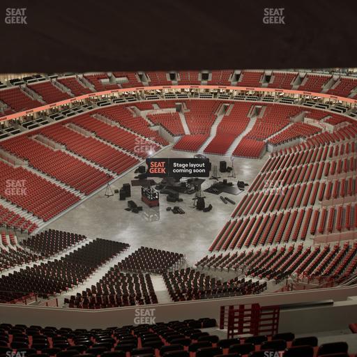 United Center - Section 324 Seat View