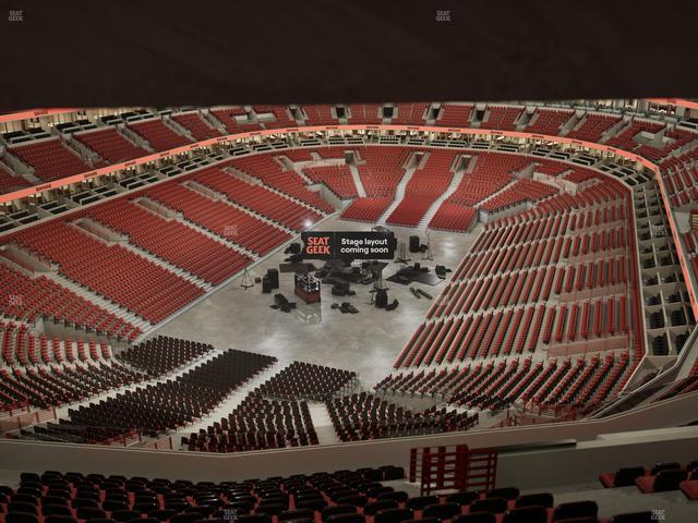 United Center - Section 324 Seat View United Center - Section 324 Seat View