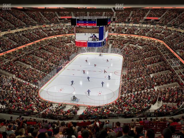 United Center - Section 325 A Seat View