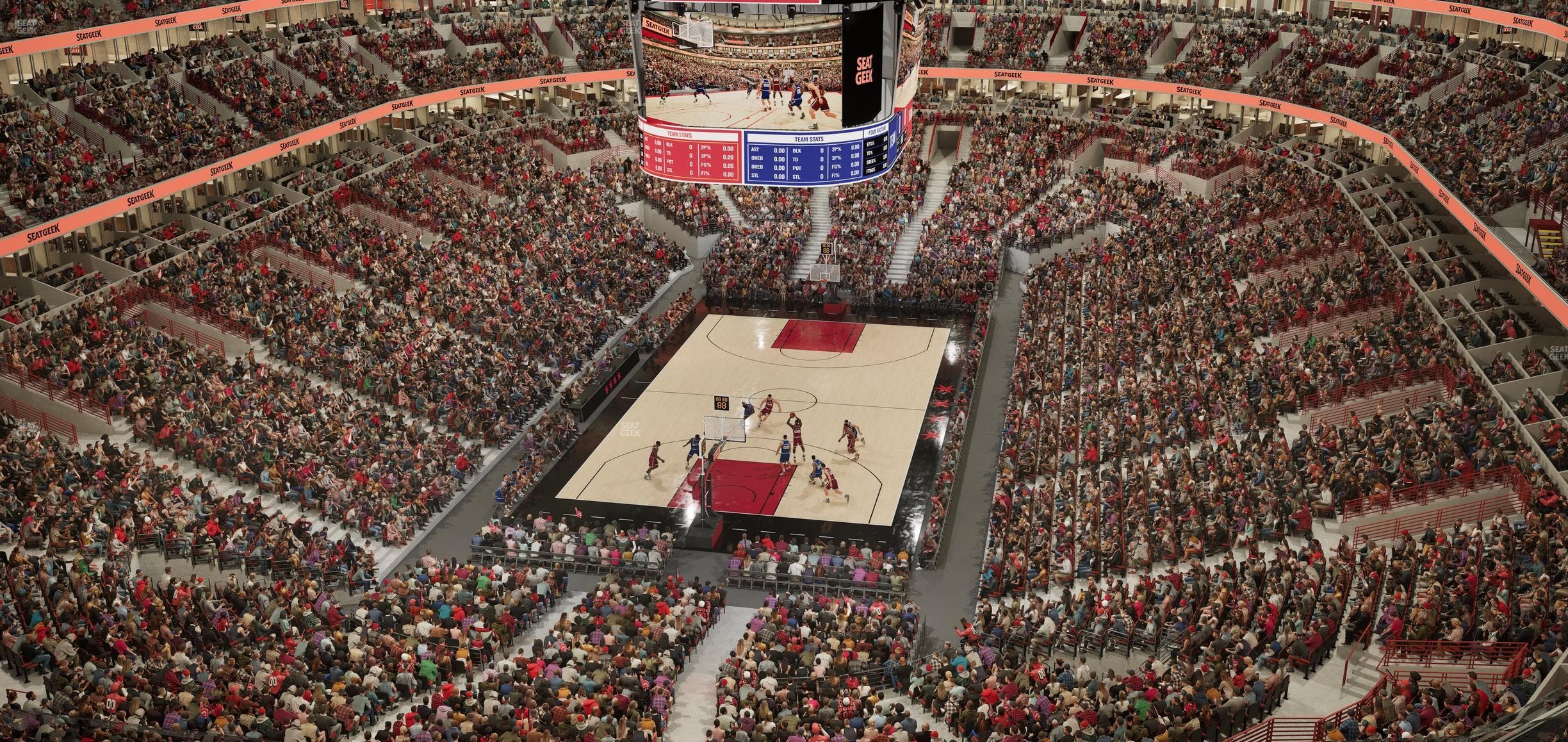 United Center - Section 325 A Seat View