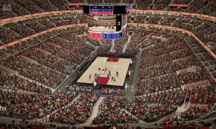 United Center - Section 325 A Seat View