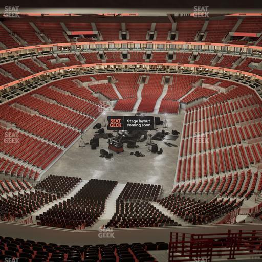 United Center - Section 325 A Seat View