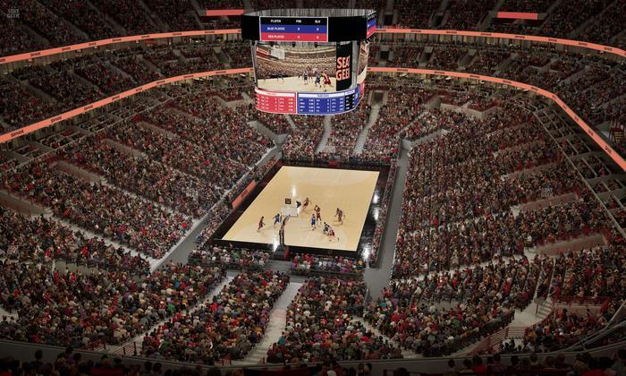 United Center - Section 325 A Seat View