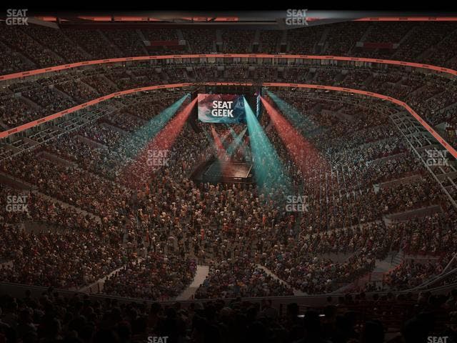 United Center - Section 325 A Seat View United Center - Section 325 A Seat View