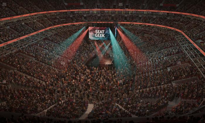 United Center - Section 325 A Seat View