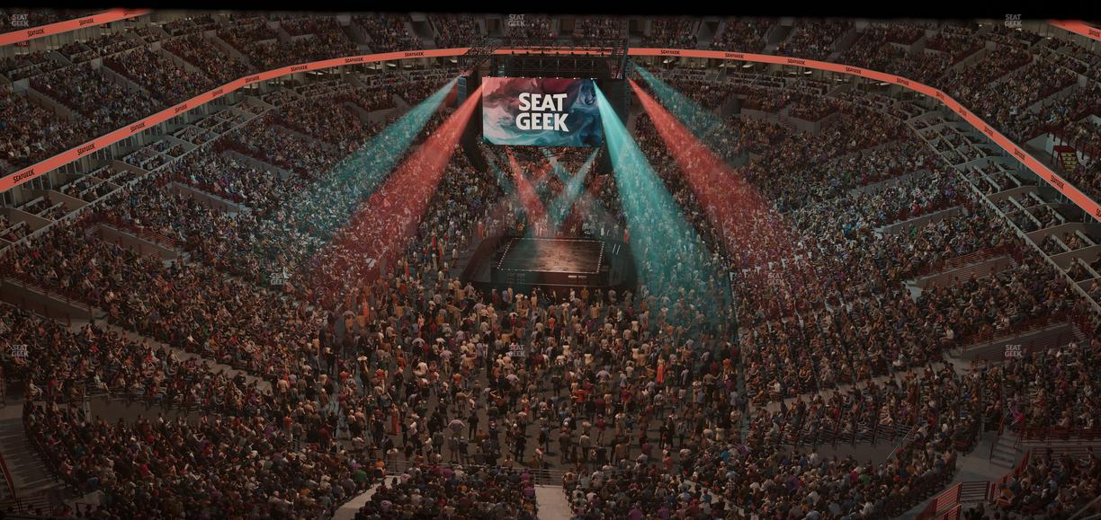 United Center - Section 325 Seat View