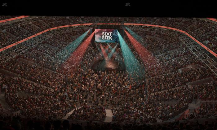 United Center - Section 325 Seat View