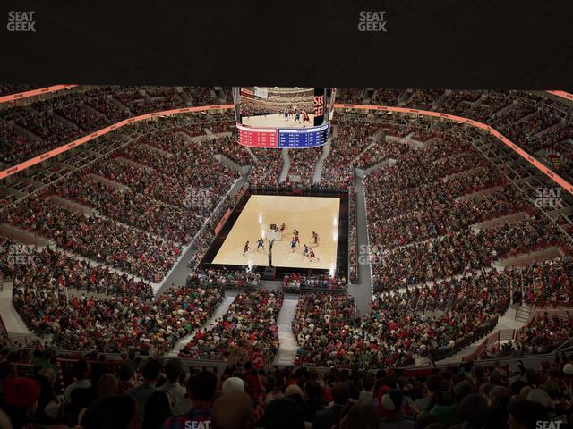 United Center - Section 325 Seat View