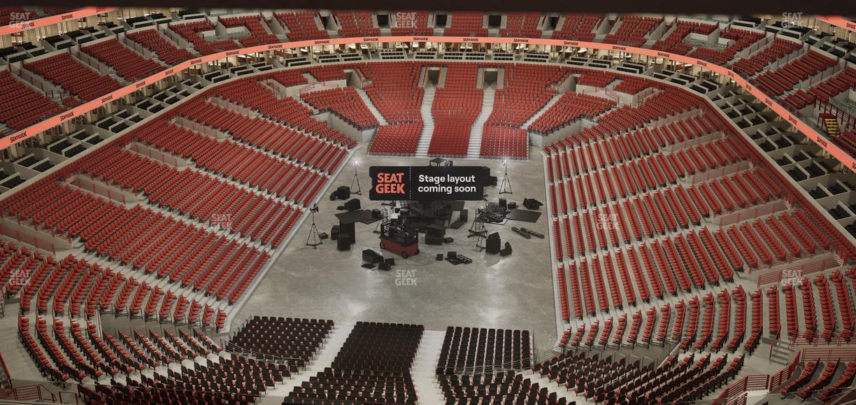 United Center - Section 325 Seat View