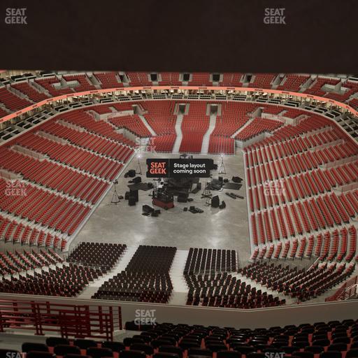 United Center - Section 325 Seat View