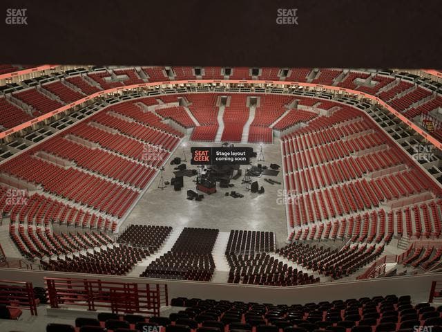 United Center - Section 325 Seat View