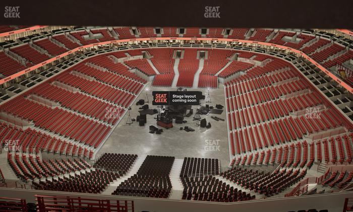 United Center - Section 325 Seat View