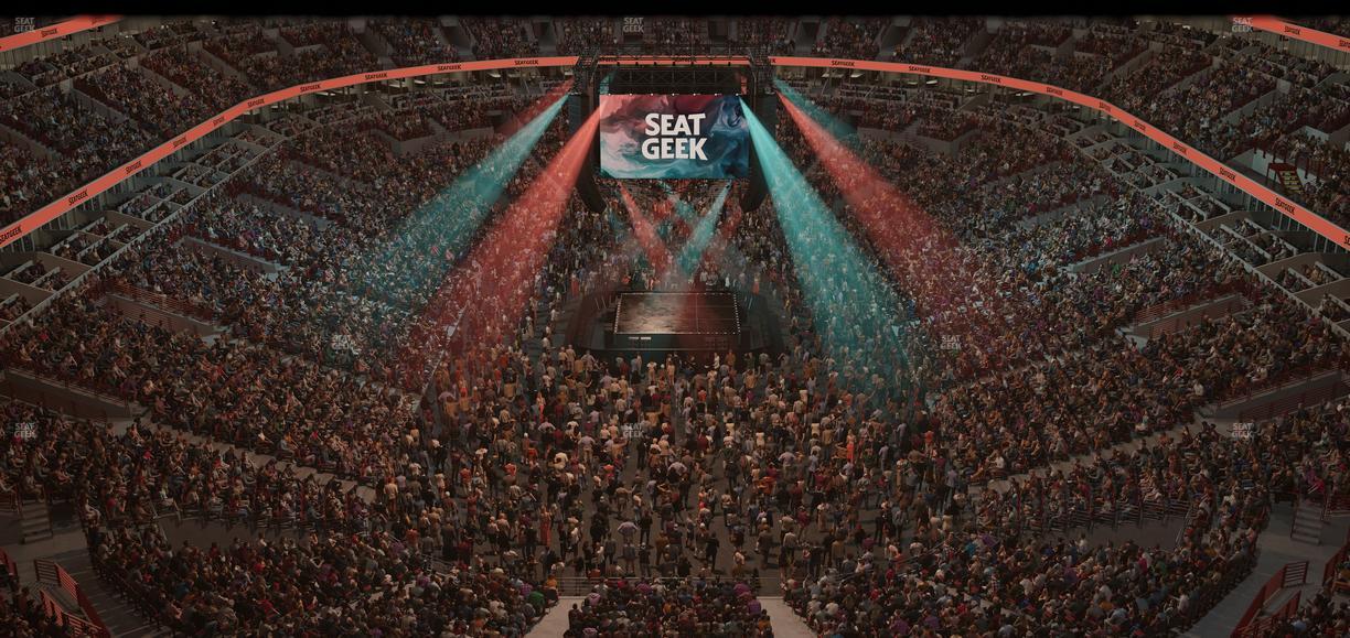 United Center - Section 326 Seat View