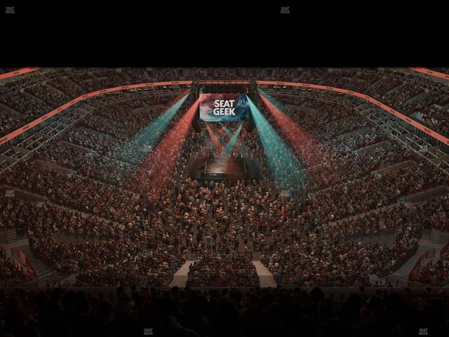 United Center - Section 326 Seat View