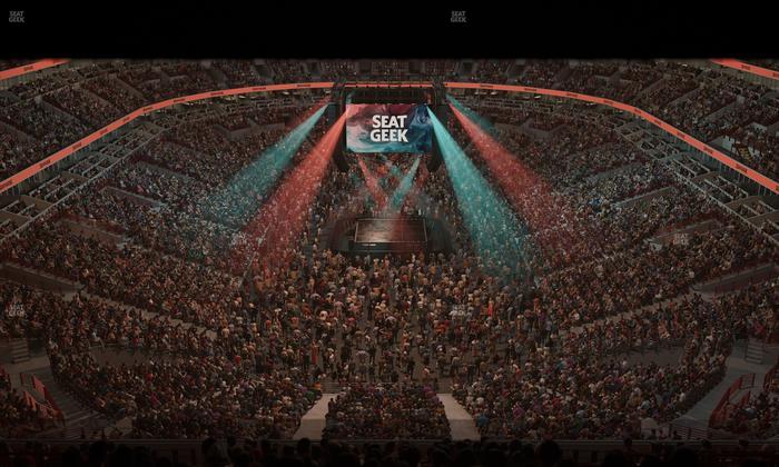 United Center - Section 326 Seat View