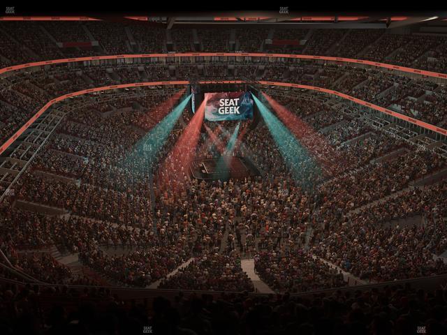 United Center - Section 327 A Seat View