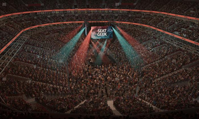 United Center - Section 327 A Seat View