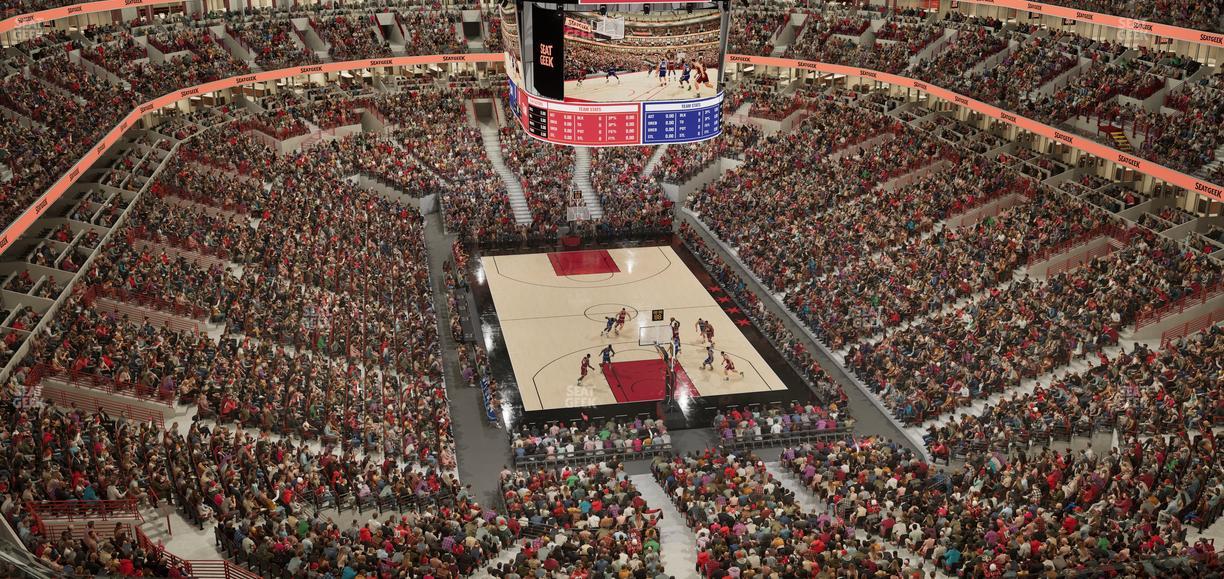 United Center - Section 327 A Seat View