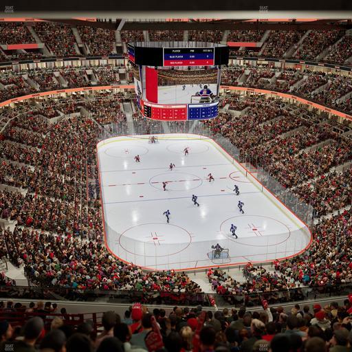 United Center - Section 327 A Seat View