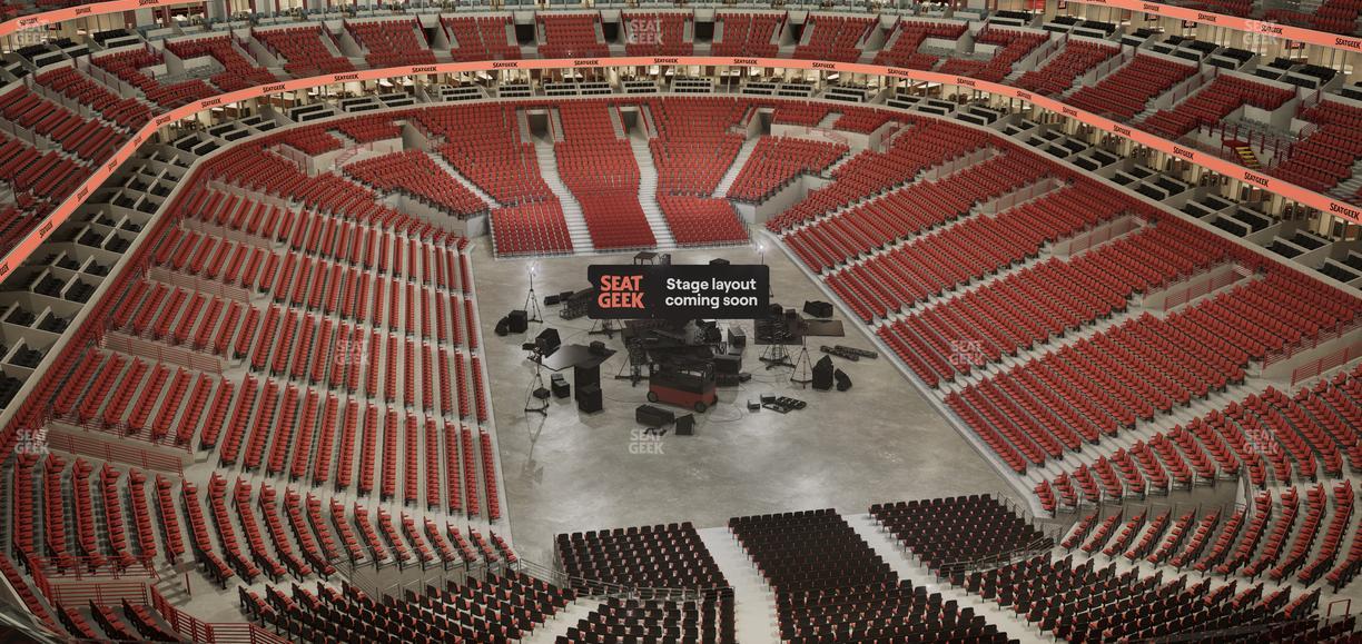 United Center - Section 327 A Seat View