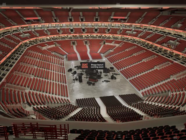 United Center - Section 327 A Seat View United Center - Section 327 A Seat View