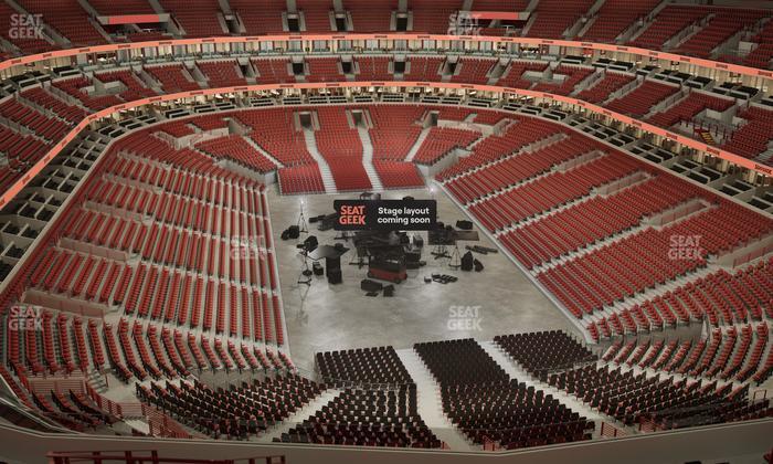 United Center - Section 327 A Seat View